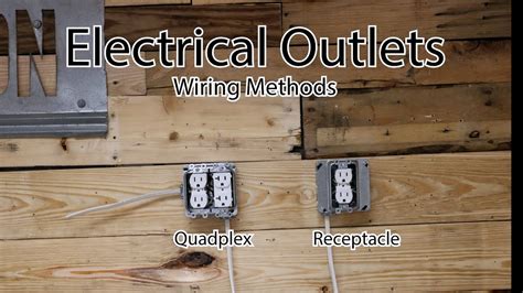 wiring a quadplex outlet